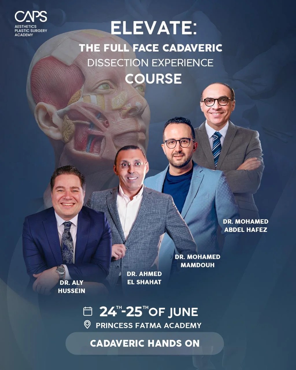 ELEVATE: The Full Face Cadaveric Dissection Course